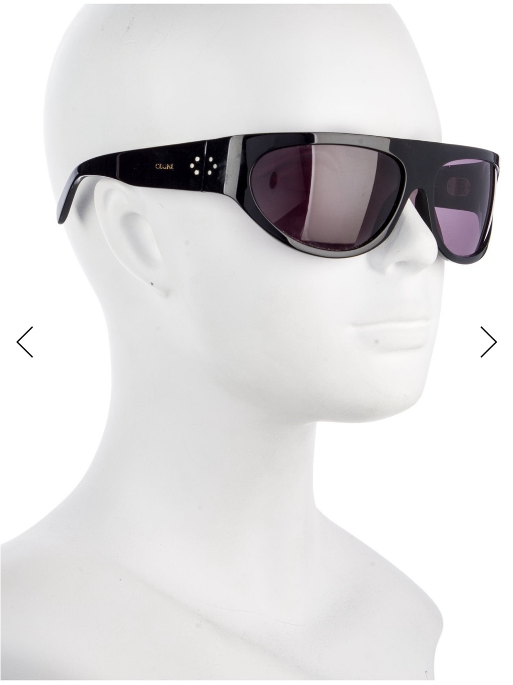 Celine Black Sunglasses with Purple Lenses